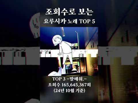 조회수로 보는 요루시카 노래 TOP 5