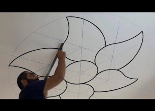 رسم ديكور جبس بورد
