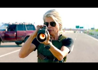  Sarah Connor S Entrance Terminator Dark Fate Open Matte