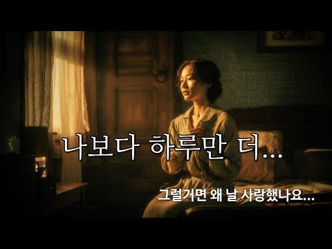 나보다 하루만 더 One Day Longer Than Me 그대 없는 밤에 부르는 노래
