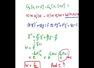 Lec 13 624 Math Green S Function