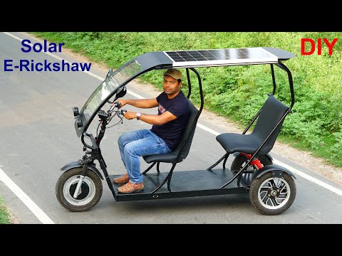 How To Make Mini Solar E Rickshaw Homemade Personal Tuk Tuk How To Make Mini Solar E Rickshaw Homemade Personal Tuk Tuk