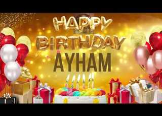 Ayham Happy Birthday Ayham