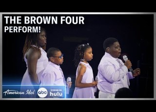  The Brown Four Sing Gospel Hymns With Joy American Idol