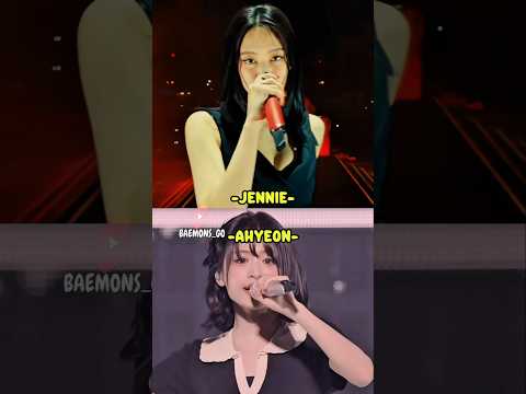 Ahyeon S Reaction When He Mentioned Jennie Babymonster Blackpink Ahyeon Jennie Fypviralシ