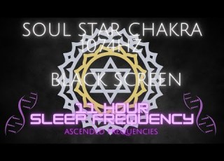  Soul Star Chakra 1074Hz Black Screen Sleep Frequency Sleep To Every Night To Activate Clear Heal