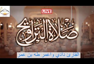 بث مباشر القارئ دادي واعمر طه بن عمر ليلة الخميس 29 رمضان 1444 هـ