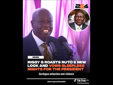 RUTO HULALI UMEKONDA MBAKA MASKIO IMEINUKA