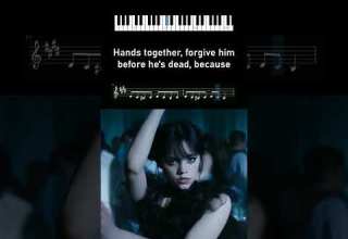 Wednesday Addams Bloody Mary Speed Up Karaoke