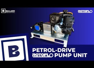 Rotoflo Petrol Drive Mobile Molasses Pump Unit