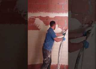 Building Wallplastering Drywall Construction Platre جبس Amazing Work Knauf Gypsum Skills