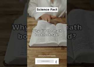 Why Did The Math Book Look Sad