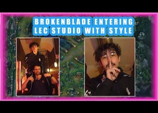 G2 BrokenBlade ENTERING LEC Studio With Style 1000 AURA
