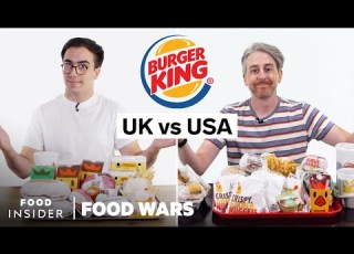 US Vs UK Burger King Food Wars