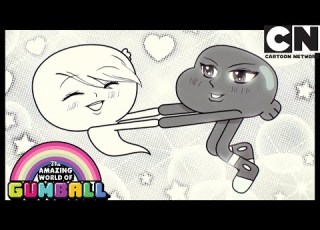  Darwin And Carrie Happy Valentines Day Gumball Cartoon Network
