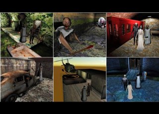 Granny 1 2 3 Escape Endings In 3rd Person View
