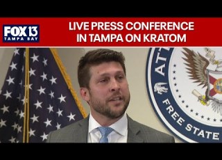 Florida AG Uthmeier Discussing Legal Morphine Kratom Compound
