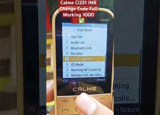  Calme Cl251 IME Change Code Full Working 1000 Calme IME Rapir Code