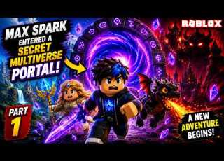 Max Spark Entered A Secret Multiverse Portal Roblox Movie Part 1 5 Roblox RobloxMovie