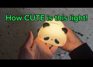 DREAMING MY DREAM Cute Panda Night Light LED Squishy Novelty Animal Night Lamp Review
