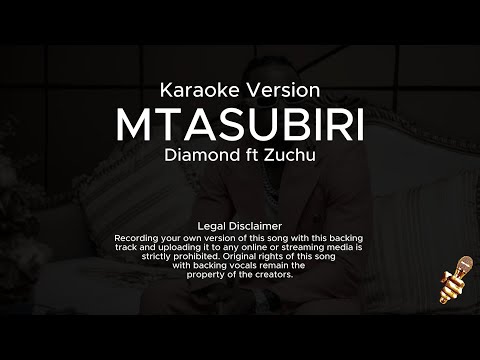 Diamond Ft Zuchu Mtasubiri Karaoke Version