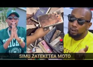BILLNAS AONYESHA JINSI SIMU NA LAPTOP ZILIVYO CHOMWA MOTO WAKATI WA MAANDAMANO