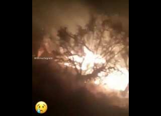 آتش سوزی فیروزآباد فارس