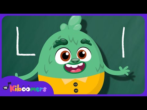 Letter L Song THE KIBOOMERS Preschool Phonics Sounds Uppercase Lowercase Letters