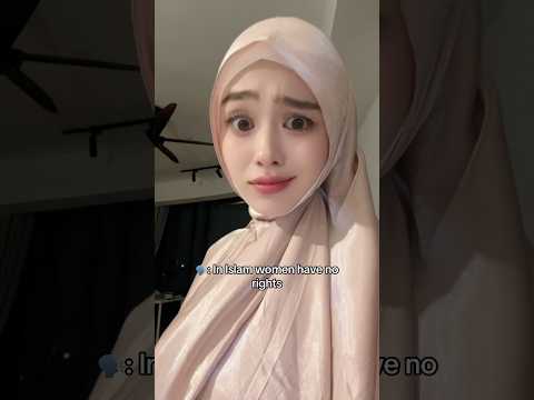 In Islam Women Have No Rights Islamicvideo Women Muslim