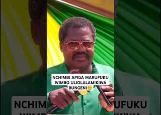 NCHIMBI APIGA MARUFUKU WIMBO ULIOLALAMIKIWA BUNGENI Ccm Chadema Wimbo Globaltv Nchimbi