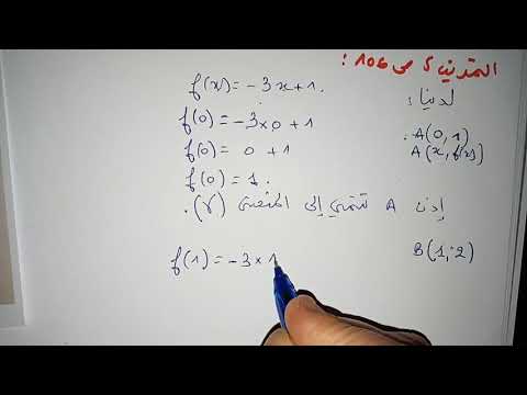 التمارين 4 5 6ص106 رياضيات الأولى ثانوي ج م أداب