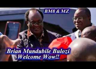 BRIAN MUNDUBILE ARRIVES AT THE LITUNGA PALACE OF BAROTSELAND WITH MAKEBI ZULU