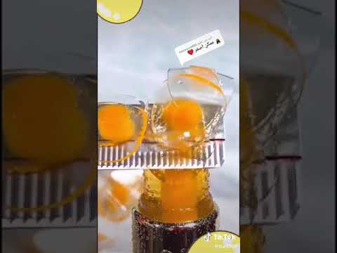 أول فيديو باليوتيوب تقطيع روج لون أصفر شفاف