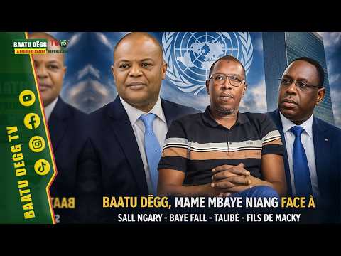 EN DIRECT EN ROUTE VERS LES NATIONS UNIES BAH DIAKHATE MAME MBAYE NIANG FACE À SALL NGARY