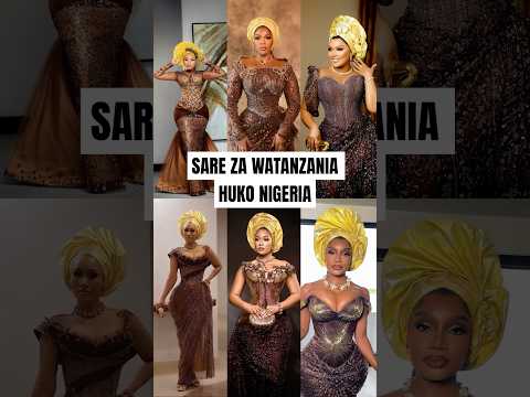 SARE ZA WATANZANIA HUKO NIGERIA Kwenye Harusi Ya Priscilla Juma Jux S Traditional Wedding