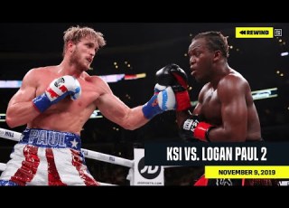 FULL FIGHT KSI Vs Logan Paul 2 DAZN REWIND