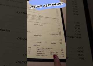 Italian Restauraunt Good Pasta Asmr Yummy Italian Restaurant Menu Shorts Trending Viral