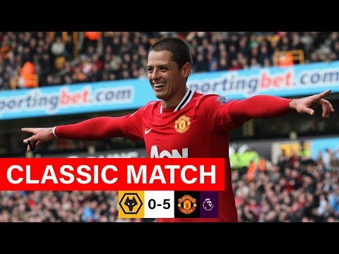 MUFC Classics Chicharito Welbeck Sink Wolves Wolves 0 5 Manchester United 2011 12