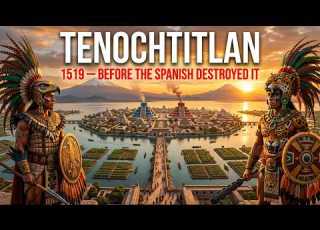  TENOCHTITLAN 1519 The Greatest City The Spanish Erased From History AI Reconstruction