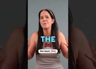 American Accent Training The Word THE