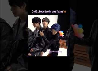  OMG Both Duo In One Frame Yoonmin Taekook Yoongi Jimin Taehyung Jungkook Shorts