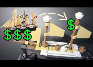 How To Make Low Budget LEGO Endurance 10335