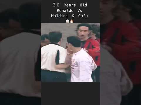 Ronaldo Vs Cafu And Maldini