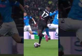 Rafael Leão Run From His Own Half