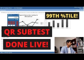 Watch Me Score 870 On UCAT Quantitative Reasoning LIVE