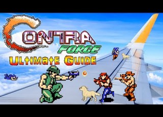  Contra Contra Force NES ULTIMATE GUIDE ALL Missions ALL Bosses ALL Secrets 100