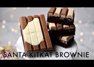  SANTA KITKAT BROWNIE