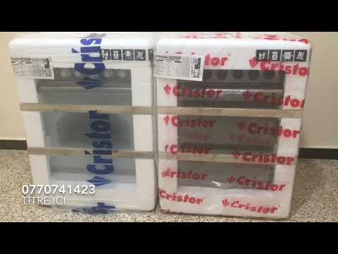 Démonstration Cuisinière Cristor Inox طباخة كريستور أينوكس عالية الجودة بمواصفات متميزة