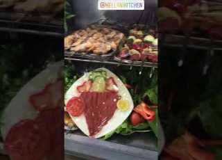 مطبخ ومطعم الحلاني بعلبك المدخل الجنوبي الاوزي 03597755 08377955 08372755 موسيقى طبخ أناقة