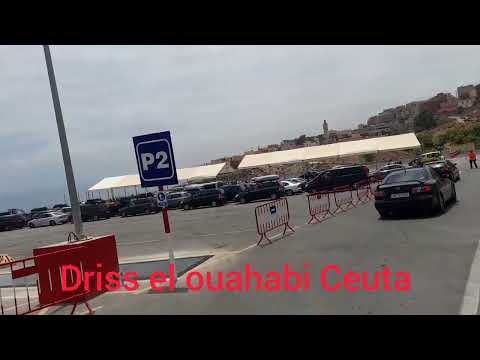 مباشرة من معبر باب سبتة حالة المرور وحجم الإزدحام